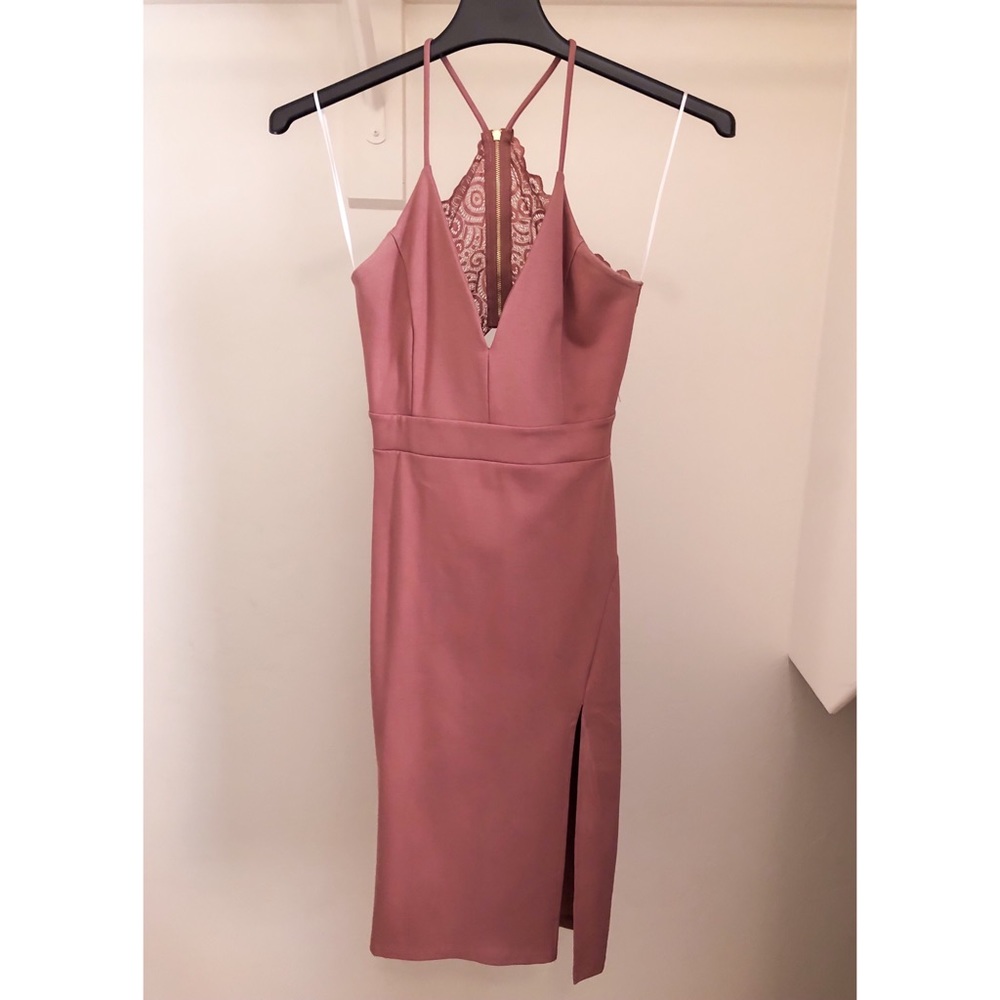 Windsor lace back dress